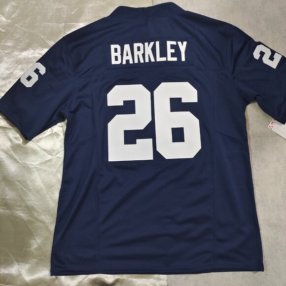 Saquon Barkley Penn State Nike stitched navy blue size M jersey - Picture 7 of 8